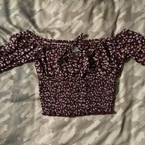 PacSun Cropped LS Shirt